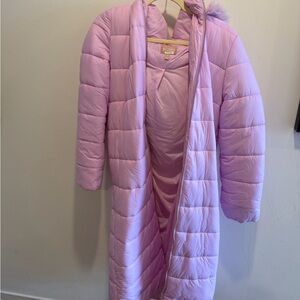 Show Me Your MuMu Pink Puffer Coat